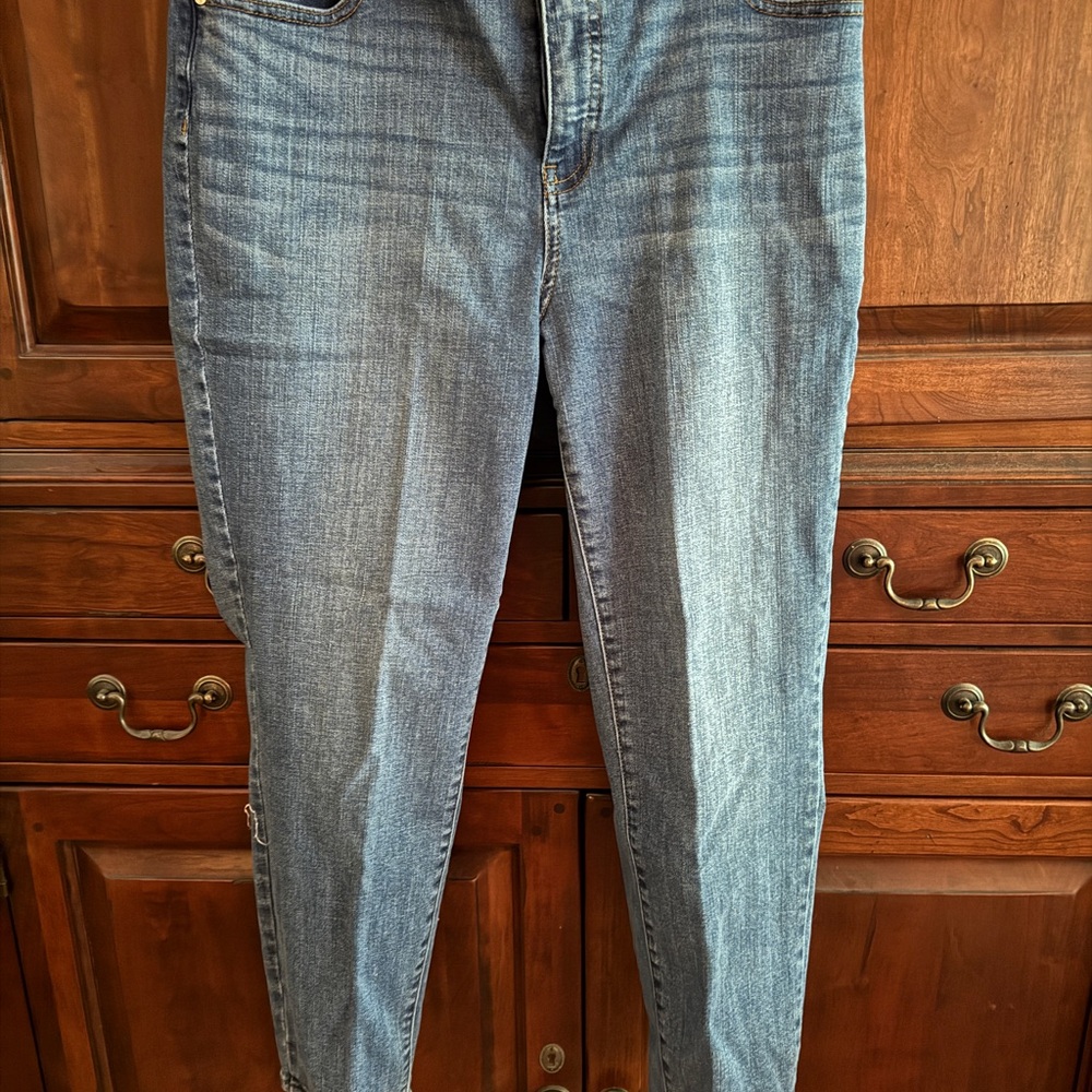 Talbots Flawless Classic Blue Women's Skinny Ankle Jeans